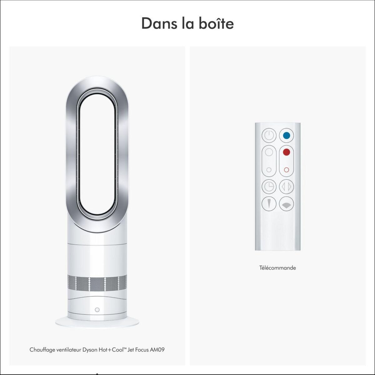 Dyson Chauffage soufflant AM09