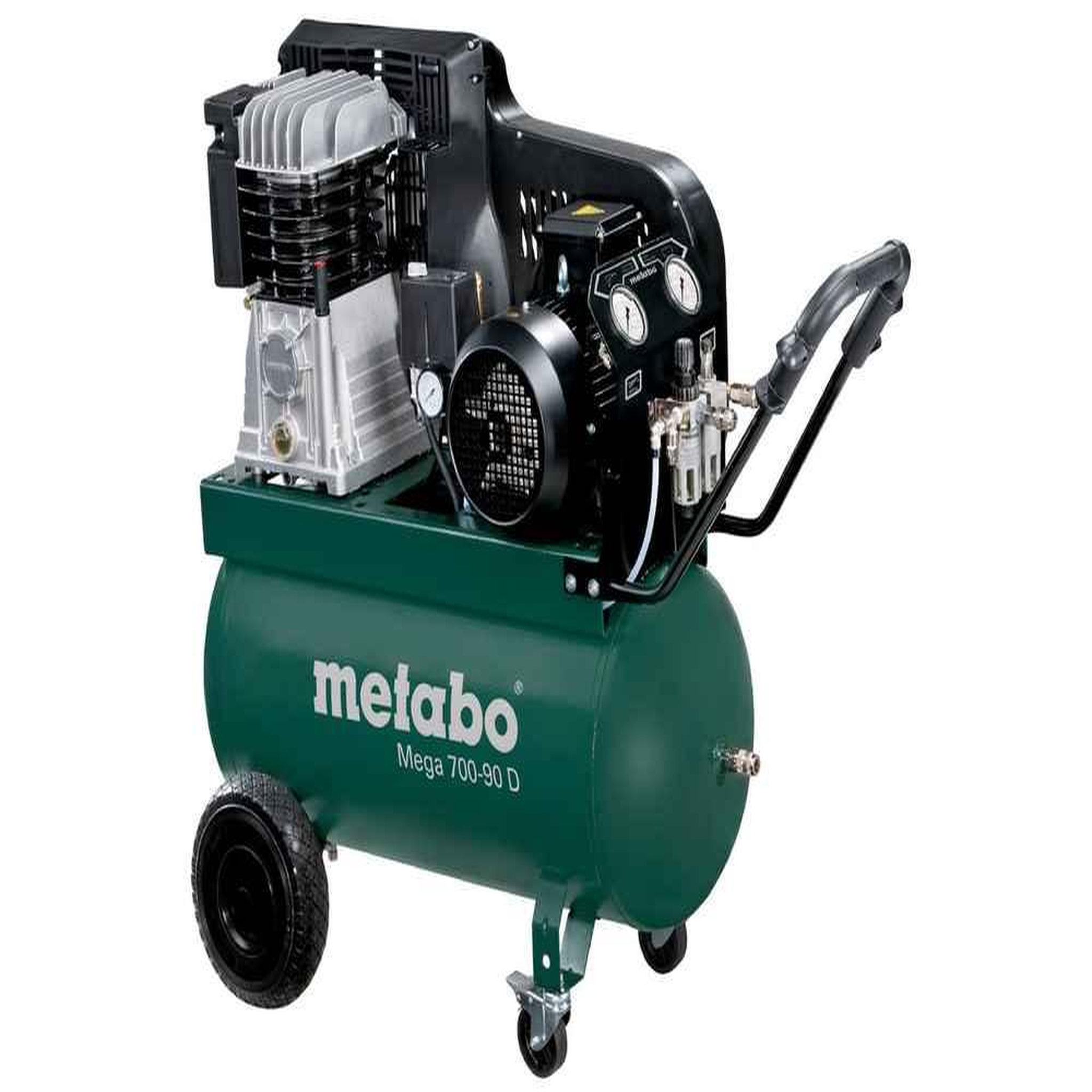 METABO SAS Compresseur Mega 700-90 D - débit effectif 450 l/min