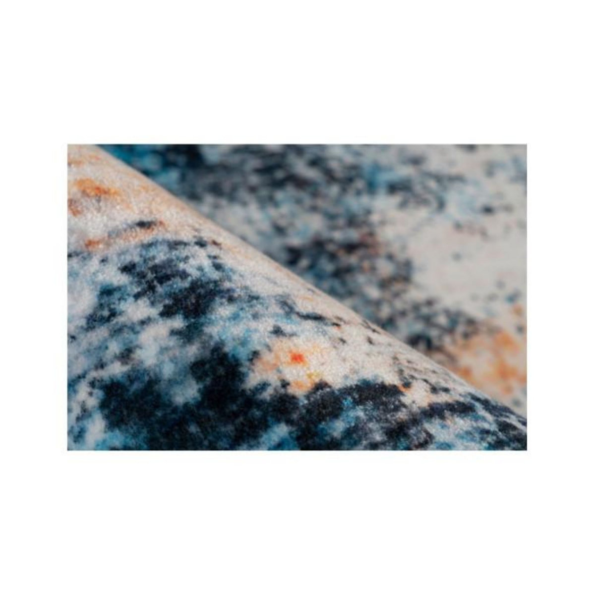 Paris Prix Tapis Tissé Rétro à Poils Courts  Saphira  Multicolore