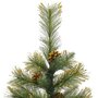 Voir la diapositive 4 : VIDAXL Sapin de Noël artificiel articule avec pommes de pin 150 cm