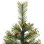 Voir la diapositive 4 : VIDAXL Sapin de Noël artificiel articule avec pommes de pin 150 cm