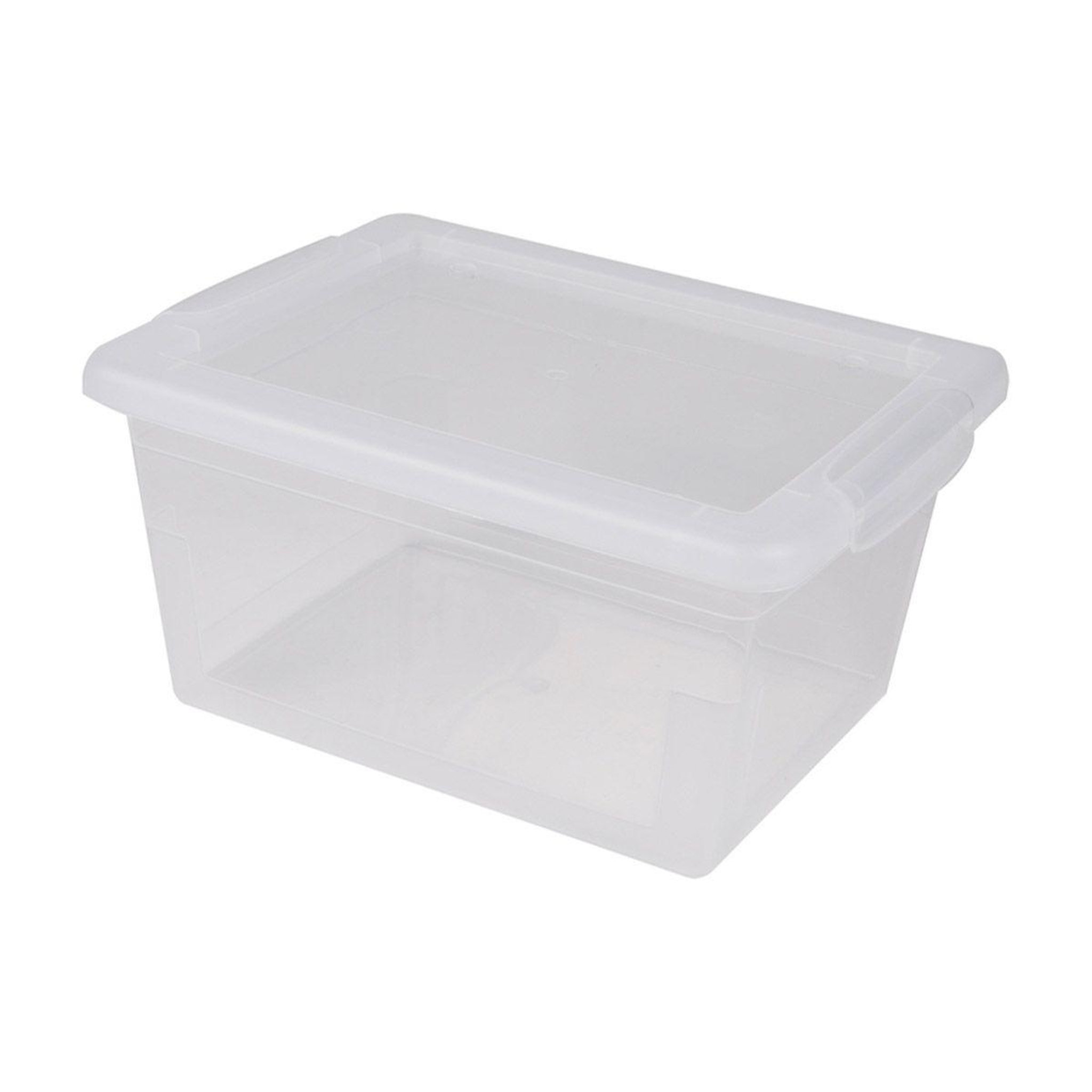 Voir la diapositive 1 : HOMEA Boîte de Rangement  Clip Store  2L Transparent
