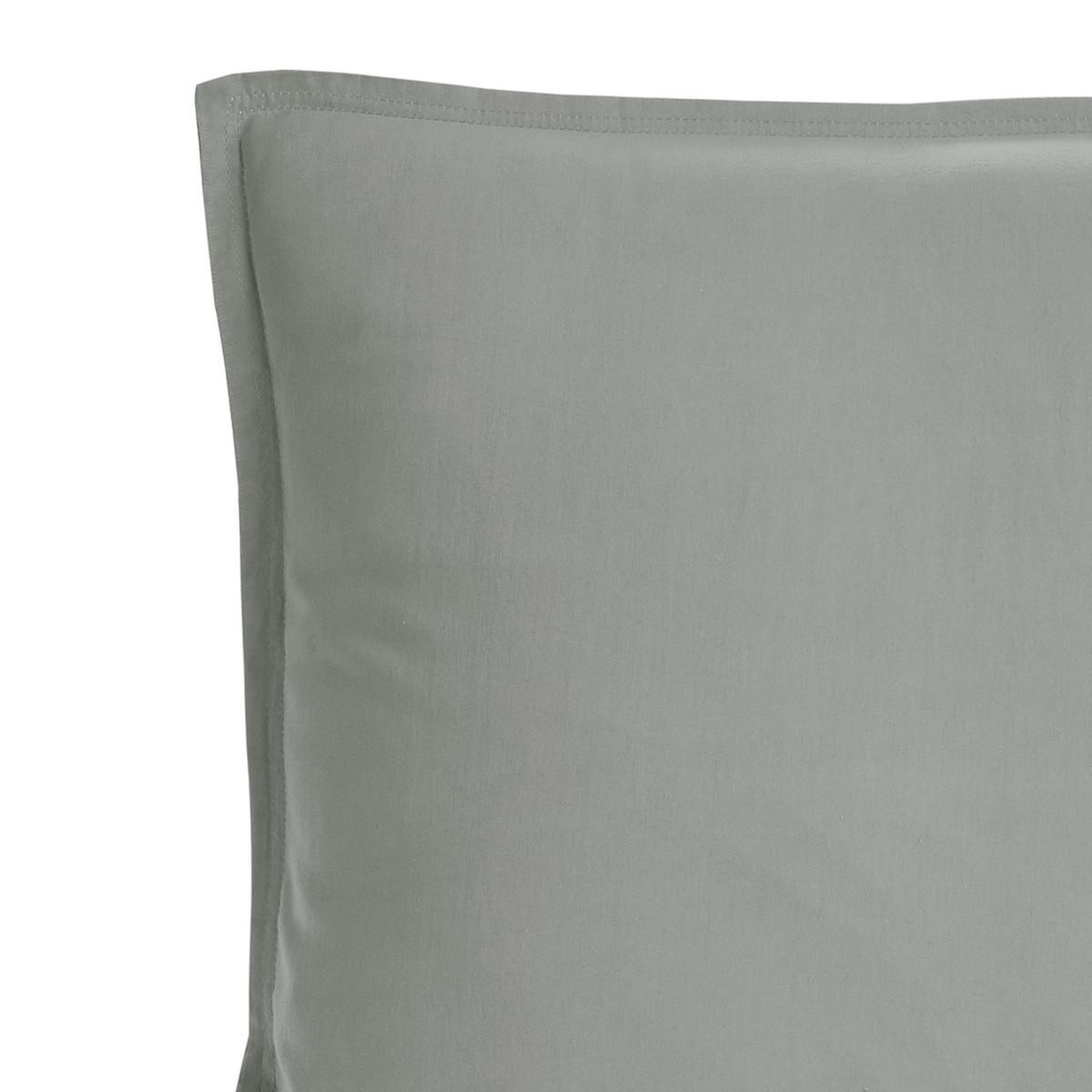 Voir la diapositive 2 : Sensei Maison Lot de 2 taies d'oreiller en percale lavée HOME WASHED