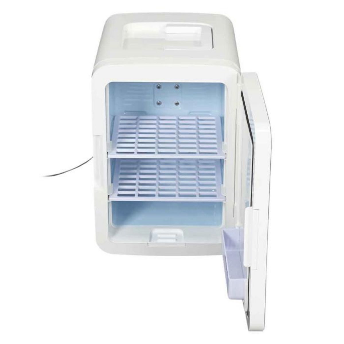 Paris Prix Réfrigérateur & Miroir  Cosmétique  10L Blanc