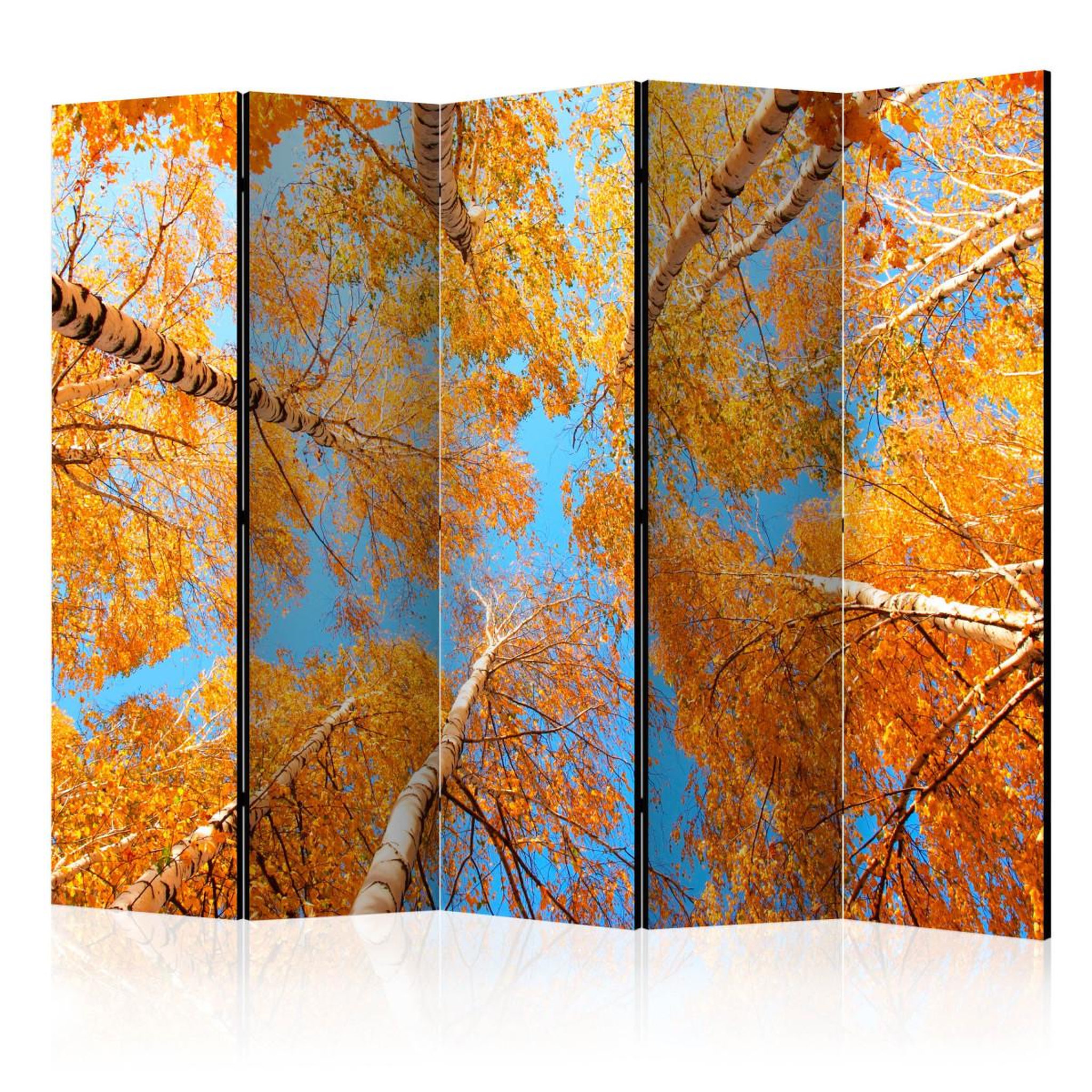 Paris Prix Paravent 5 volets  autumnal treetops  172x225cm