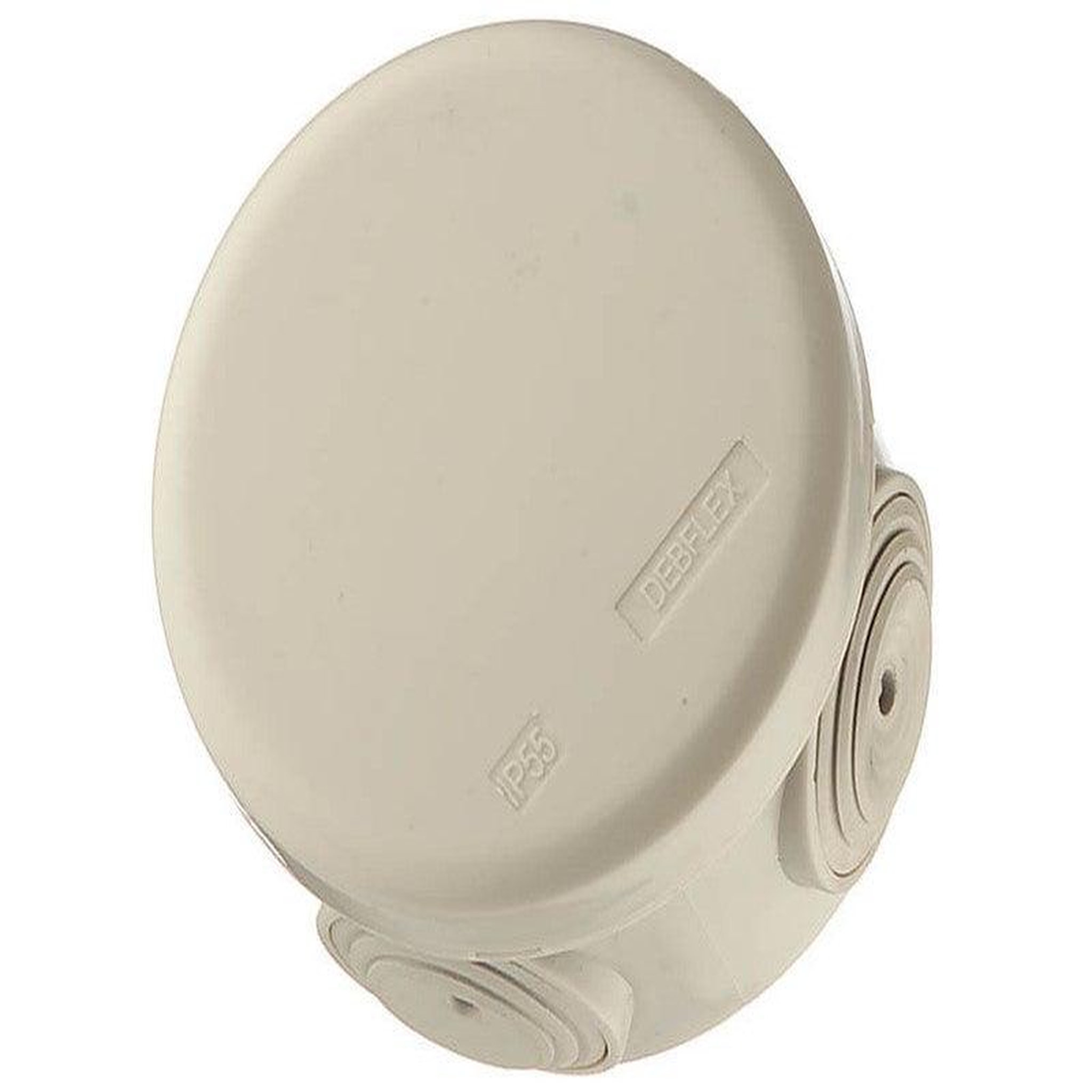 CENTRALE BRICO Boîte de dérivation étanche en saillie 4 entrées, DEBFLEX, diam. 85 x H.50 mm