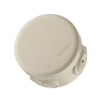 CENTRALE BRICO Boîte de dérivation étanche en saillie 4 entrées, DEBFLEX, diam. 85 x H.50 mm