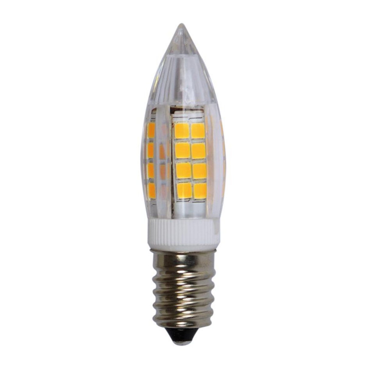 CENTRALE BRICO Ampoule led flamme E14 350 Lm  28 W blanc chaud, TIBELEC