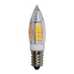 CENTRALE BRICO Ampoule led flamme E14 350 Lm  28 W blanc chaud, TIBELEC