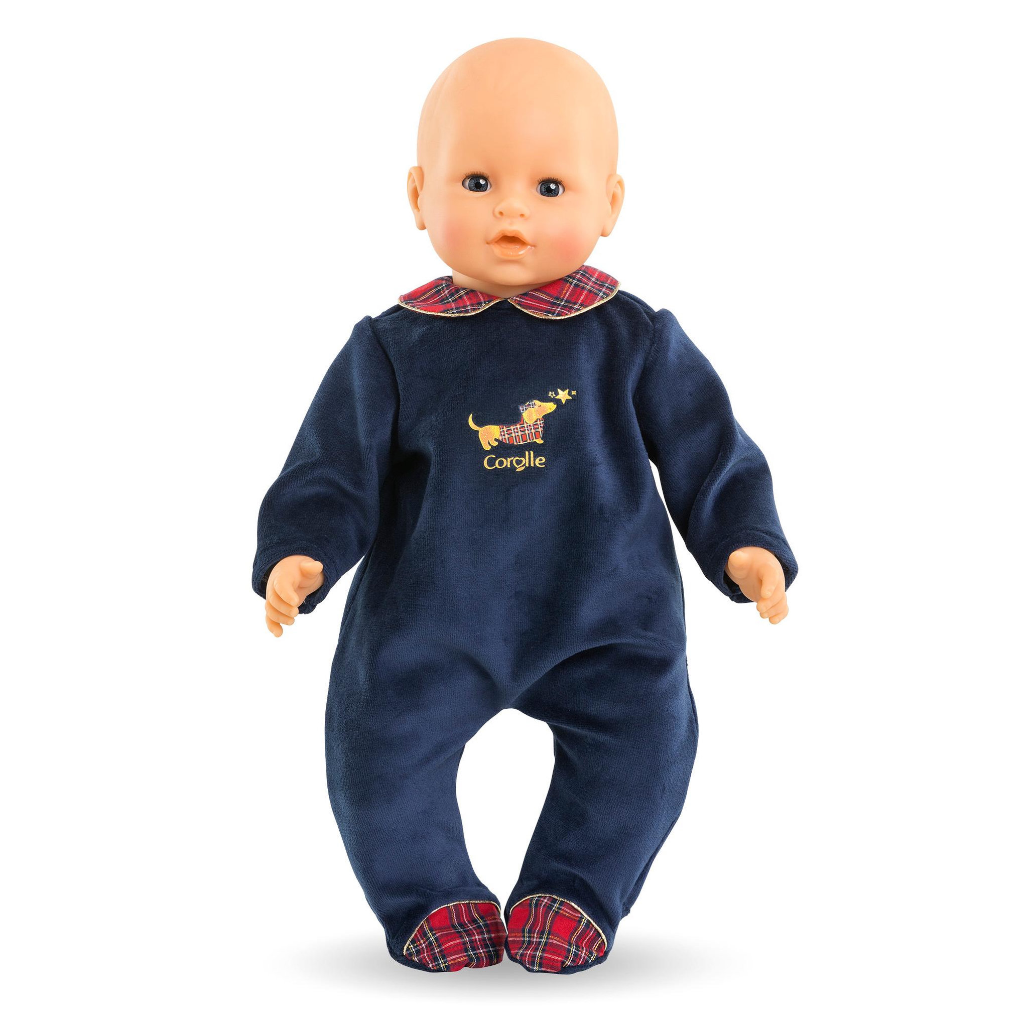 Voir la diapositive 3 : Corolle Pyjama Corolle en Fêtes pour poupon 42 cm