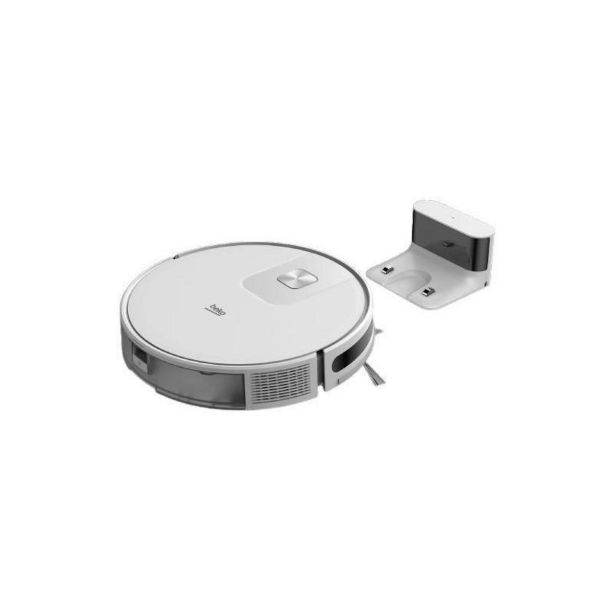 Beko BEKO VRR60314VW - Aspirateur Robot Laveur 2 en 1 Connecté - Autonomie 150 minutes - 2000 pa - Blanc