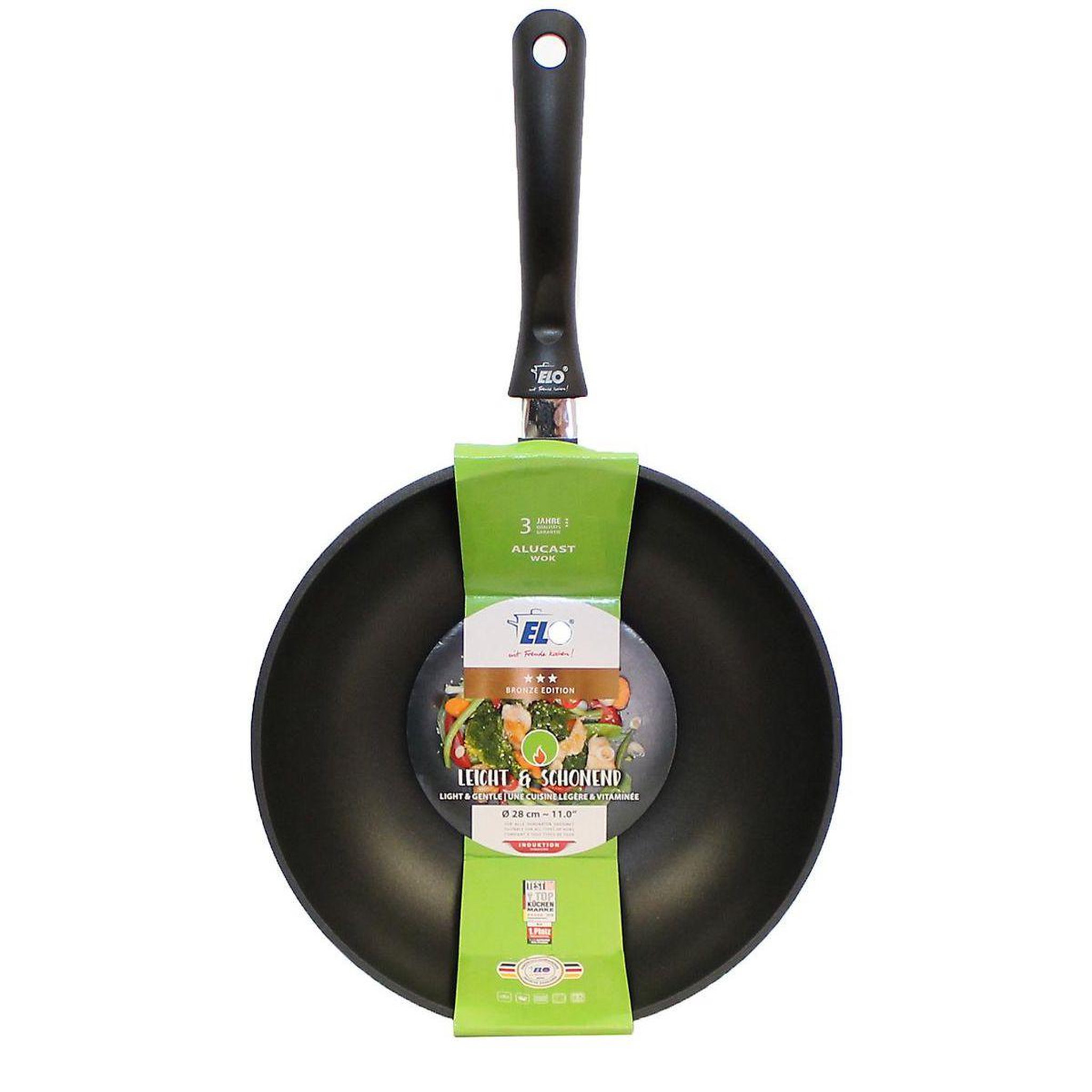 Voir la diapositive 6 : ELO Wok 28 cm elo alucast