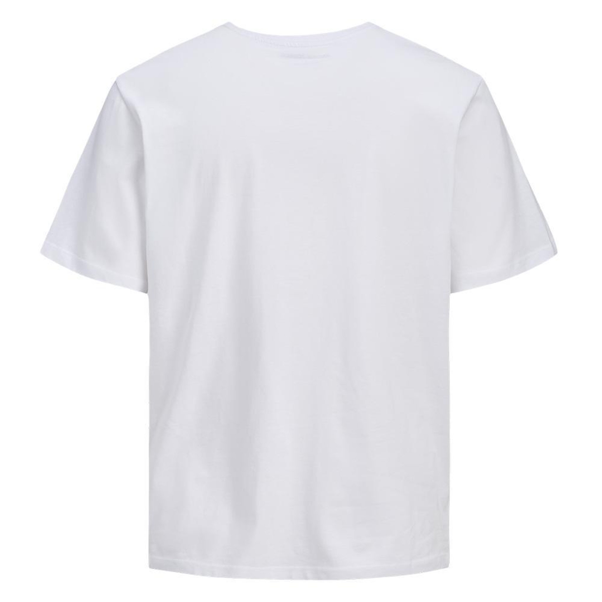 Voir la diapositive 2 : Jack & Jones T-Shirt Blanc/Bleu Homme Jack & Jones Larri
