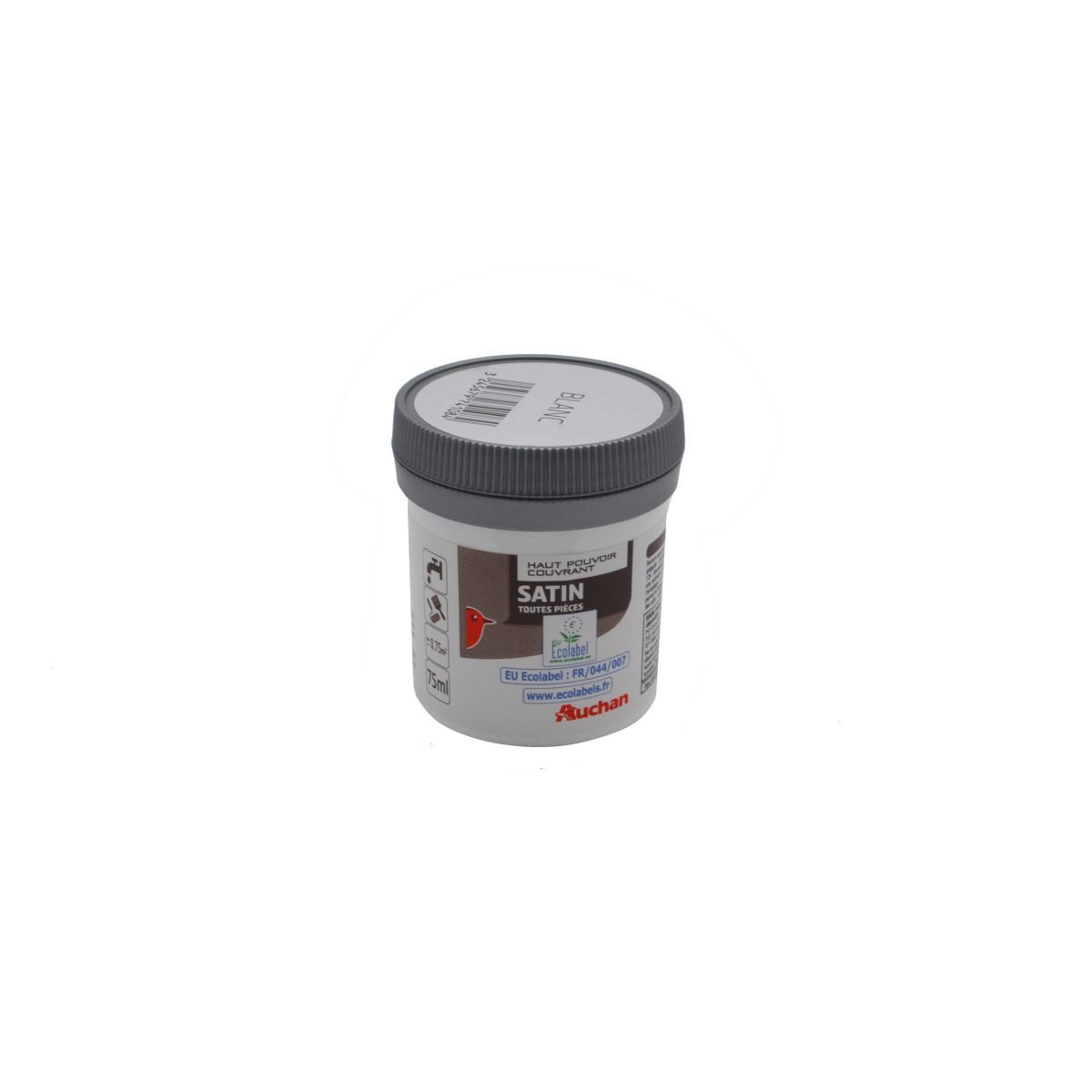 AUCHAN peinture murale Blanc satin 