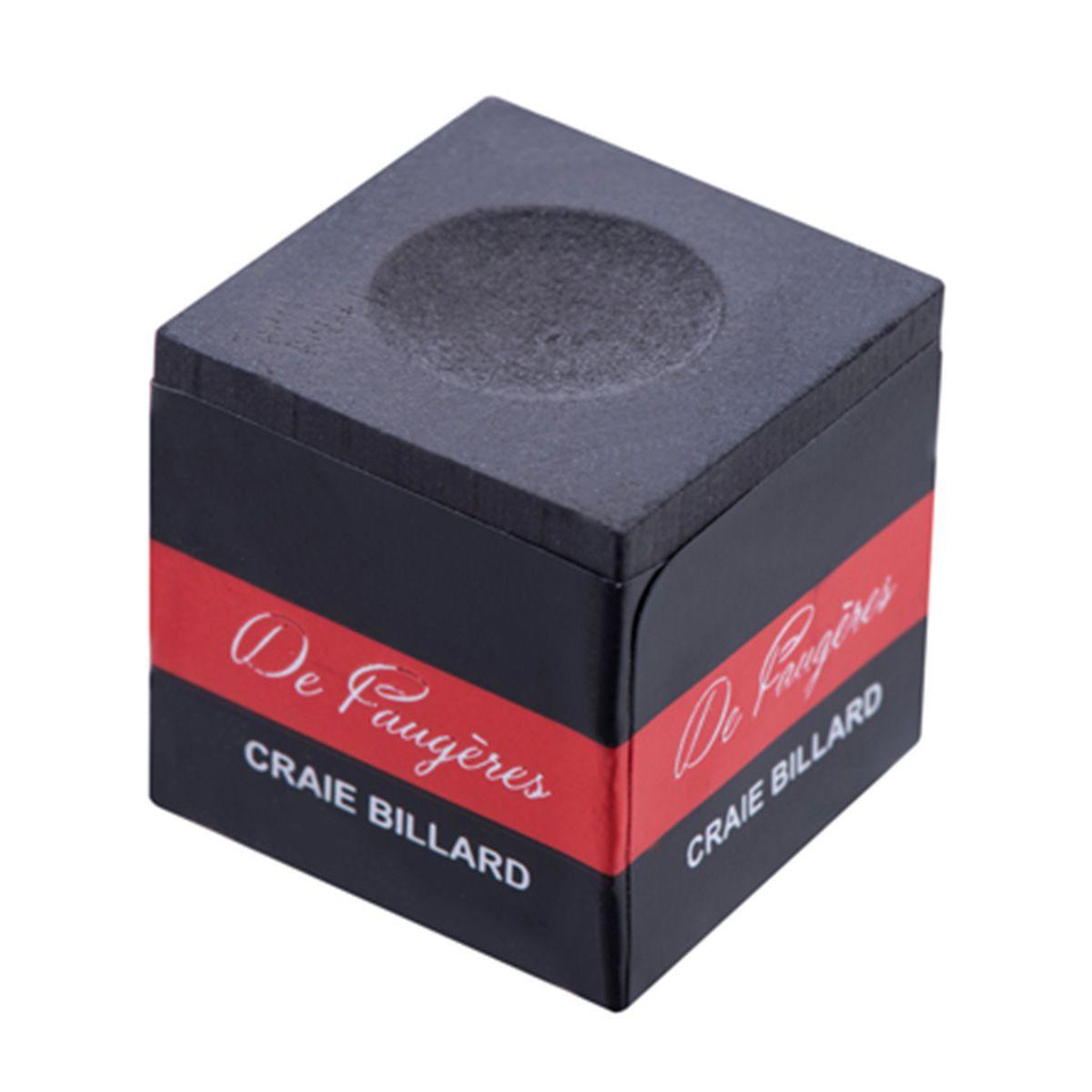 Voir la diapositive 2 : DE FAUGERES Lot de 12 Craies de Billard  Faugères  2cm Noir