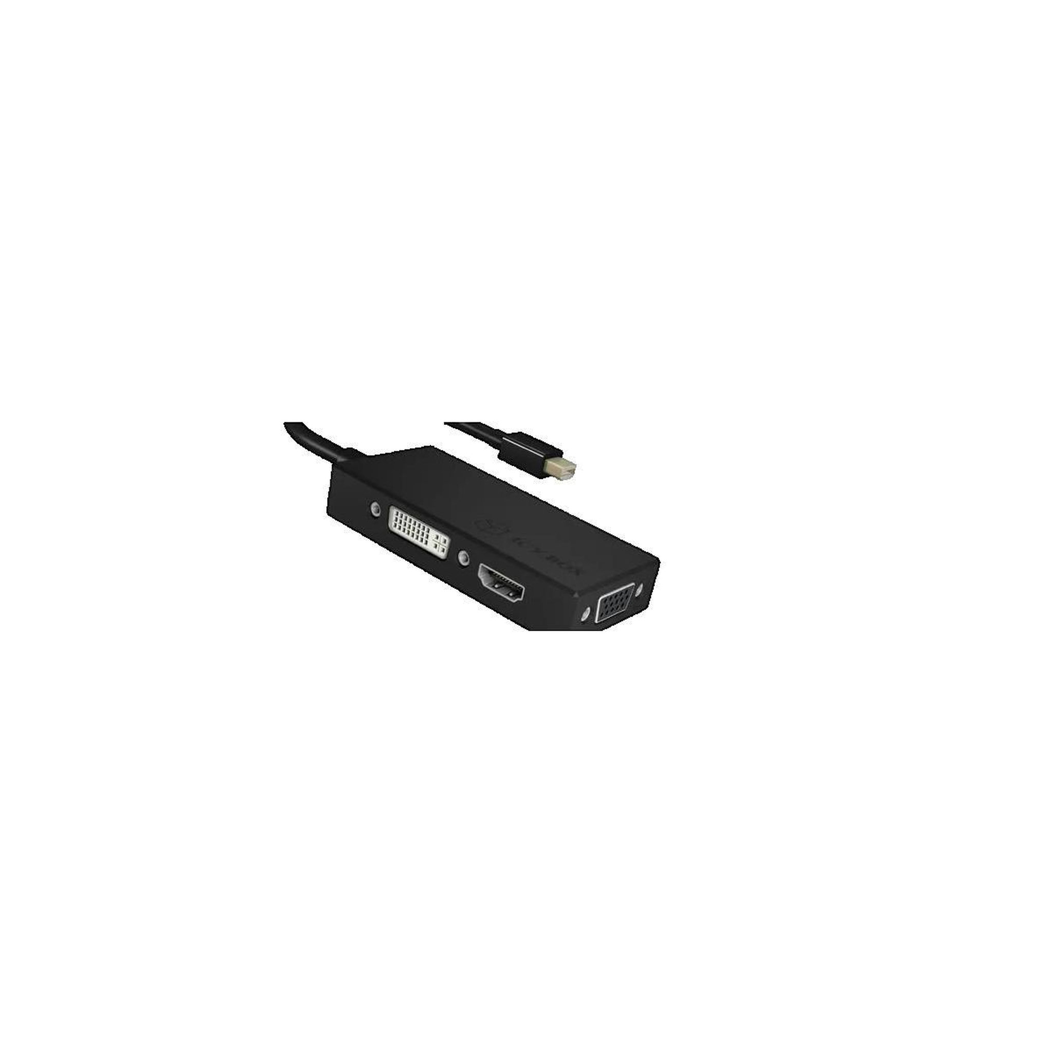 Icy Box Adaptateur ICY BOX IB-AC1032 Mini DisplayPort vers HDMI, DVI-D, VGA