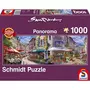 Schmidt Puzzle 1000 pièces panoramique : Un air de printemps