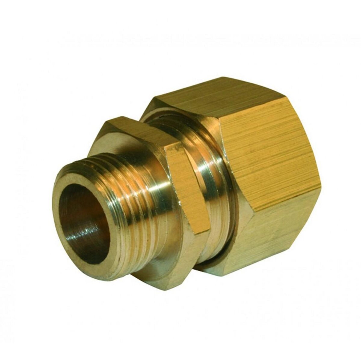 CENTRALE BRICO Manchon biconique laiton M 12 x 17 pour tube en cuivre