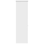 VIDAXL Store enrouleur de douche avec cassette largeur du tissu 56 cm