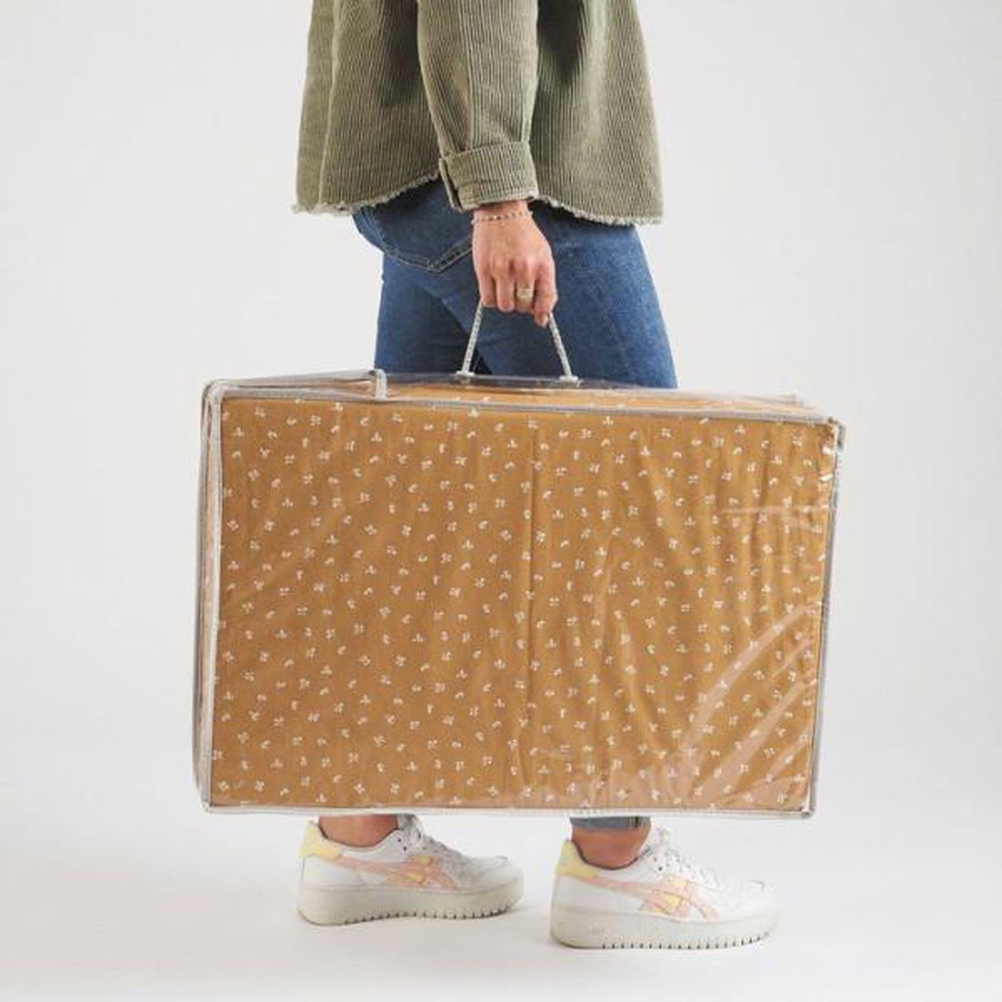 Voir la diapositive 5 : CANDIDE Matelas de voyage - 120 x 60 cm - Ep. 4 cm - Pliant - Camel - CANDIDE