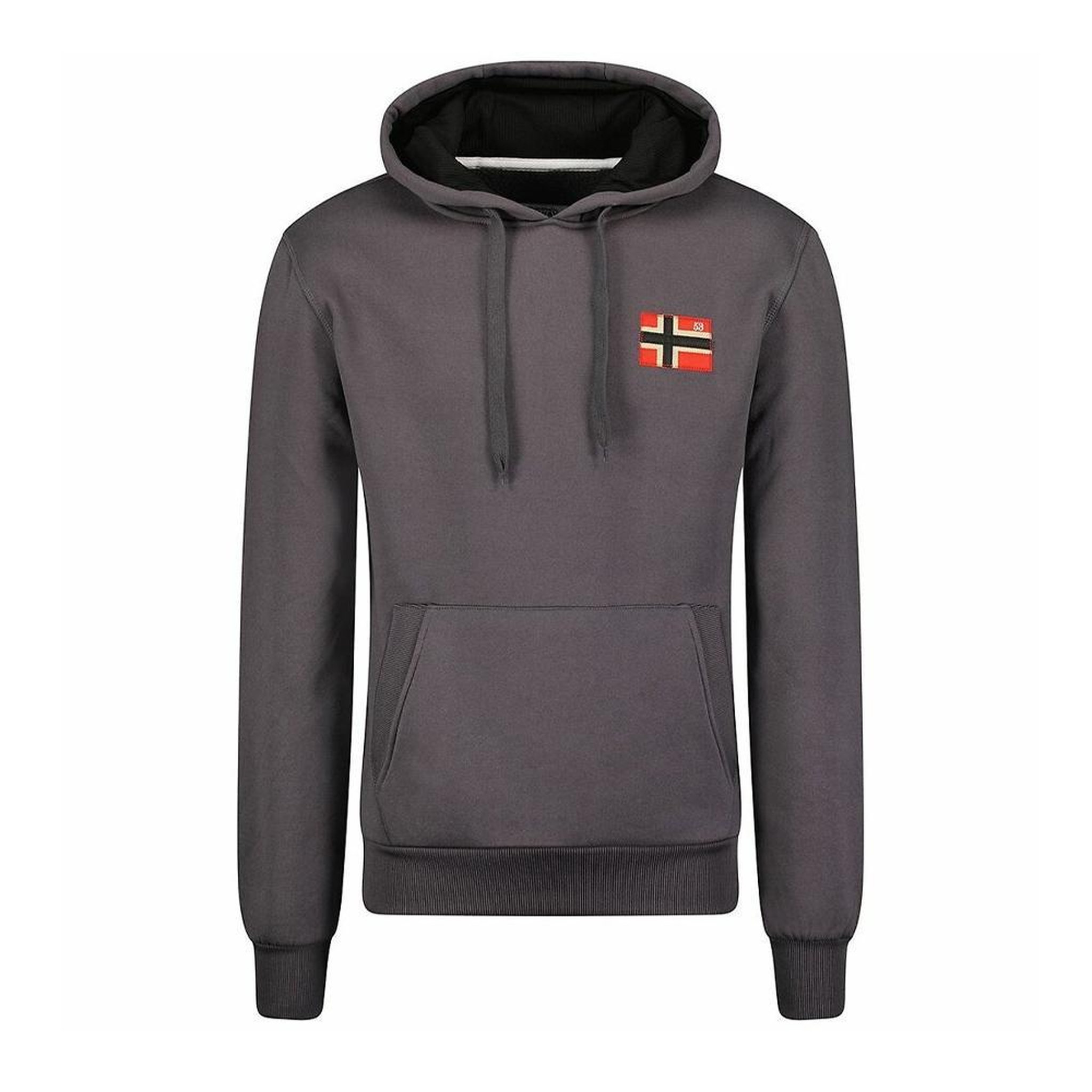 Voir la diapositive 1 : GEOGRAPHICAL NORWAY Sweat Gris Homme Geographical Norway Fondant