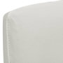 Voir la diapositive 2 : VIDAXL Housses de chaise elastiques droites 6 pcs Creme