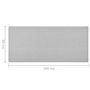 Voir la diapositive 6 : VIDAXL Tapis de couloir Gris clair 50x100 cm