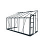 Voir la diapositive 3 : GREEN PROTECT Serre de jardin adossée verre trempé 7,22m² 