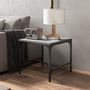 Voir la diapositive 3 : VIDAXL Table basse Sonoma gris 50x50x35 cm Bois d'ingenierie