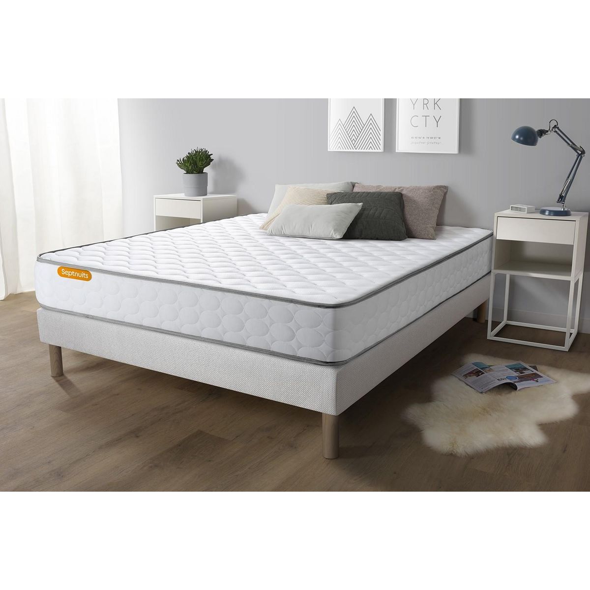 SEPTNUITS Matelas Mémoire de forme Memo