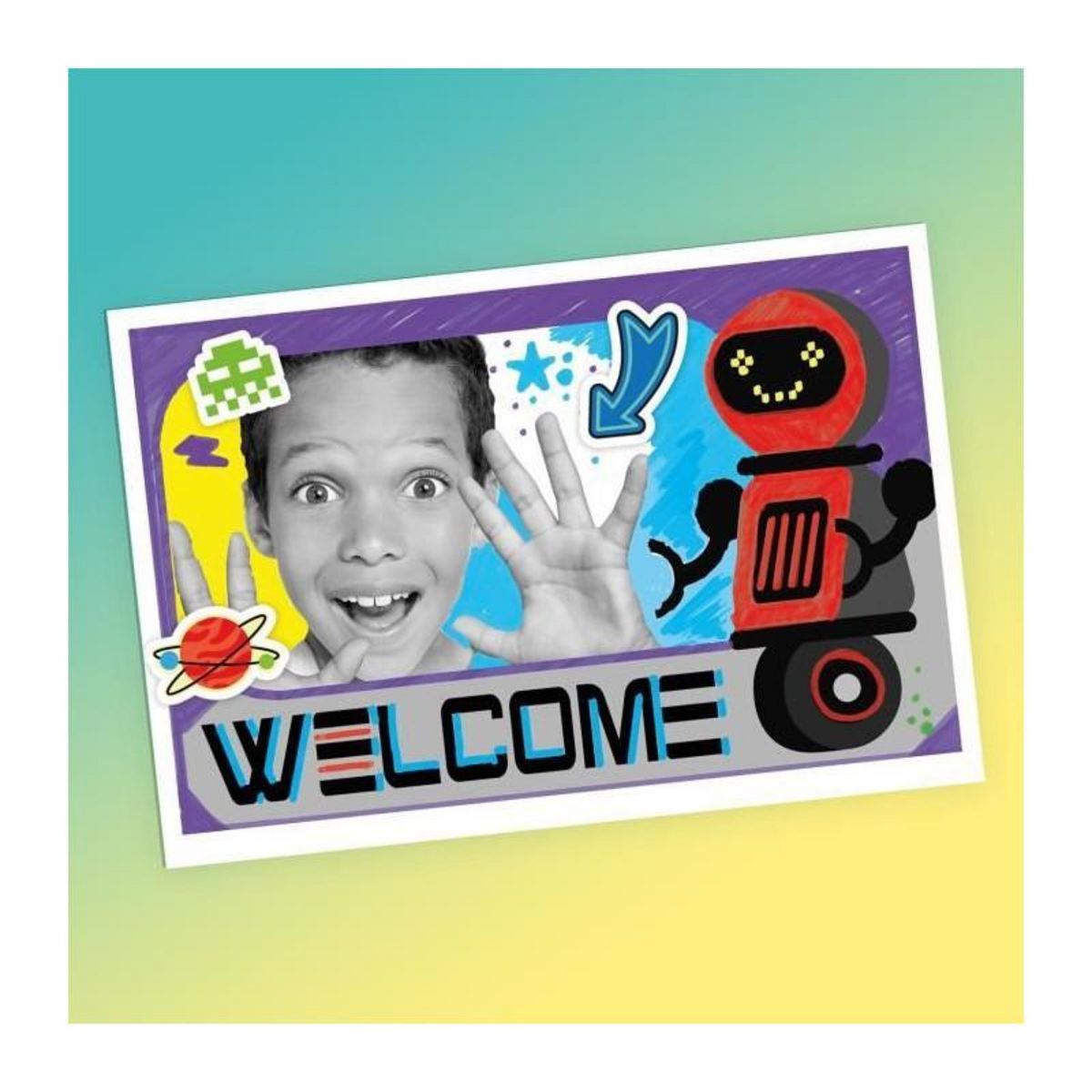 Canal Toys PHOTO CREATOR - Appareil Photo a impression instantanée Junior - Theme fusée - CLK 011 - Canal Toys