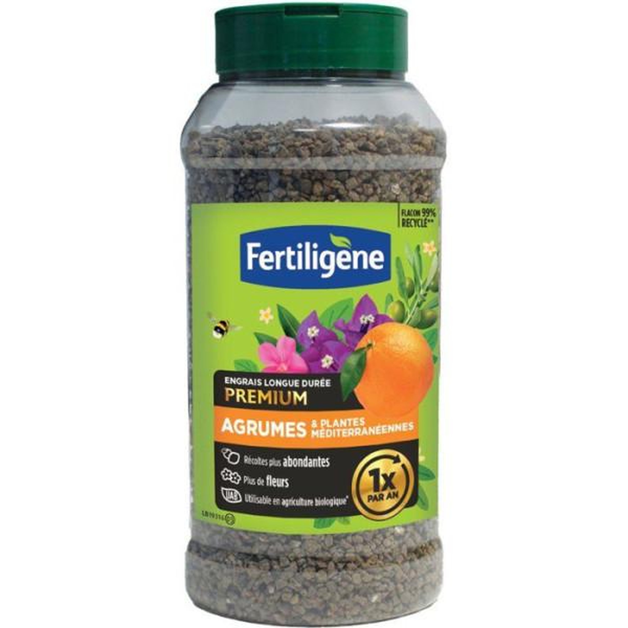 Fertiligene Engrais longue durée premium agrumes plantes méditerranéennes 600 g - FERTILIGENE - FEGLDMED