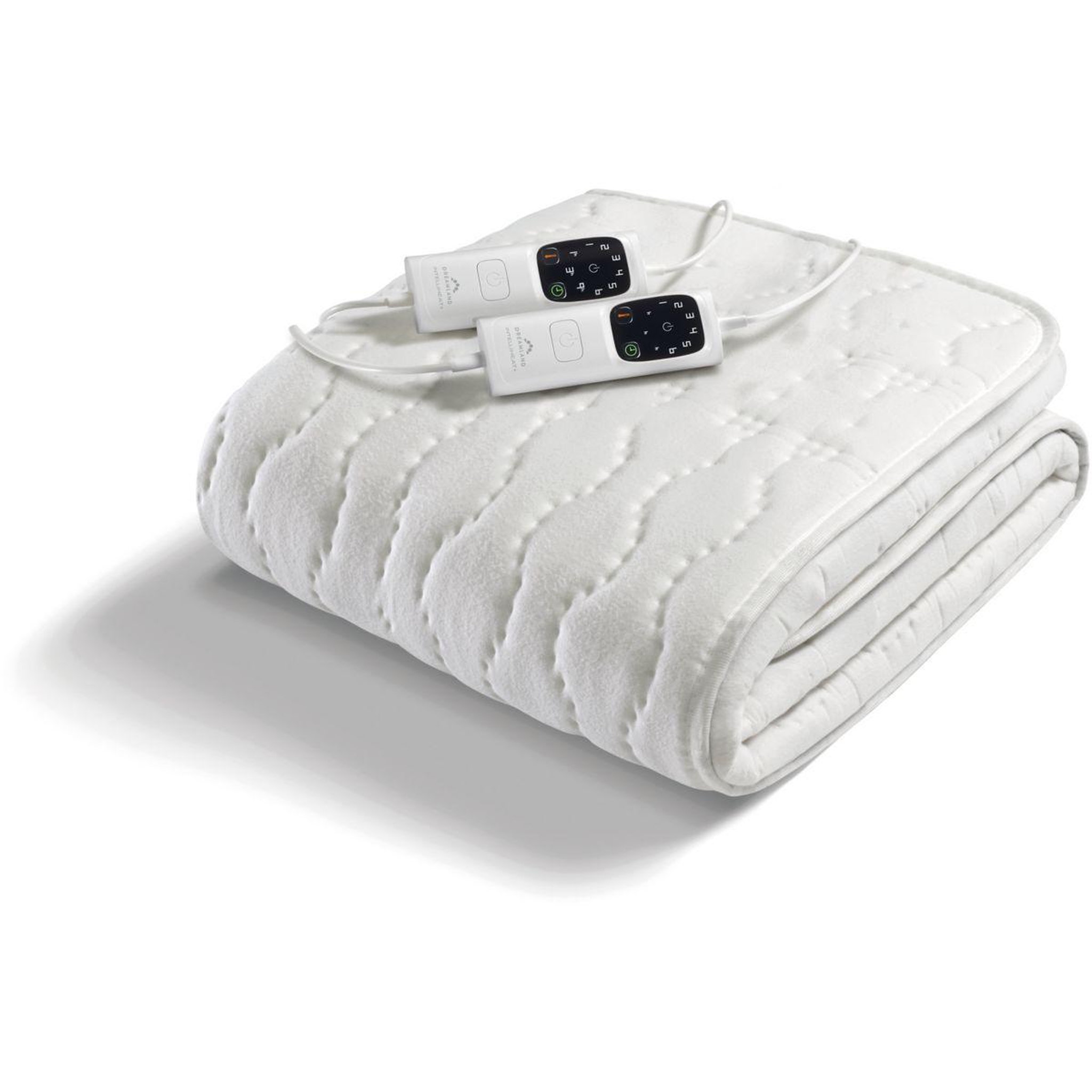 Voir la diapositive 2 : DREAMLAND Surmatelas chauffant COSY DREAMER COTON DOUBLE 6T 150X160