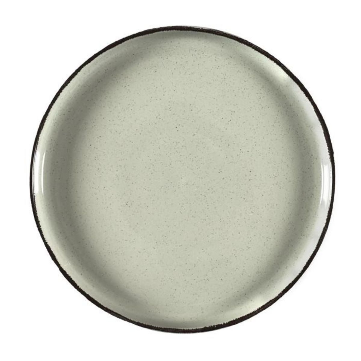 Paris Prix Service de Table 12 Pièces  Grès du Temps  27cm Vert