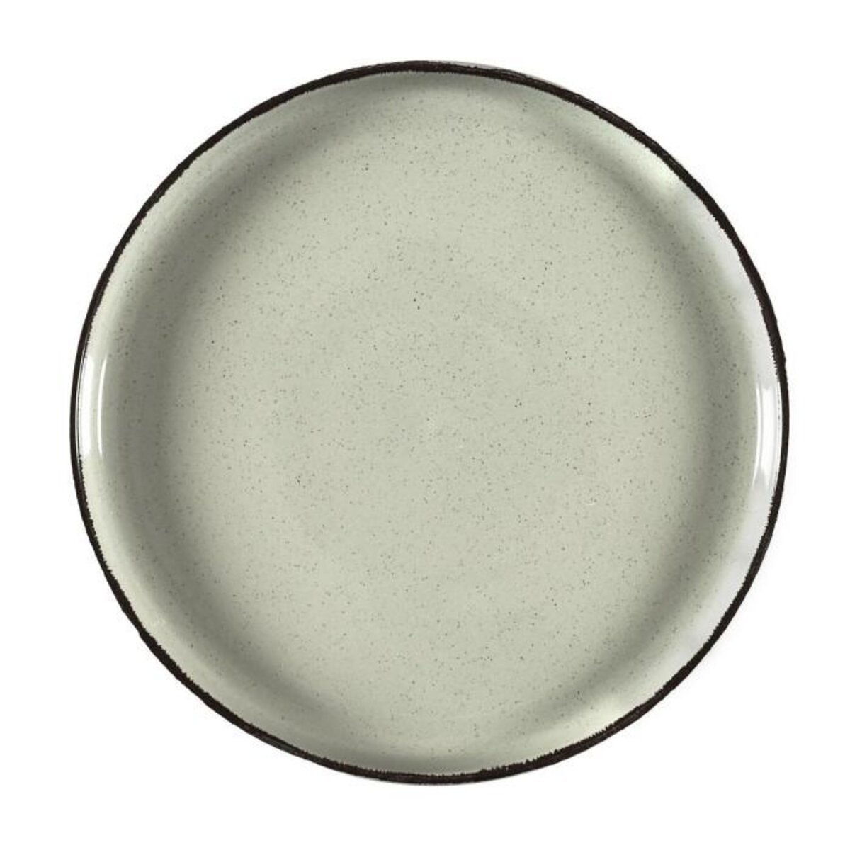 Paris Prix Service de Table 12 Pièces  Grès du Temps  27cm Vert