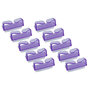 Voir la diapositive 1 : VIVEZEN Lot de 10 brosses à ongles, nettoyantes - Violet