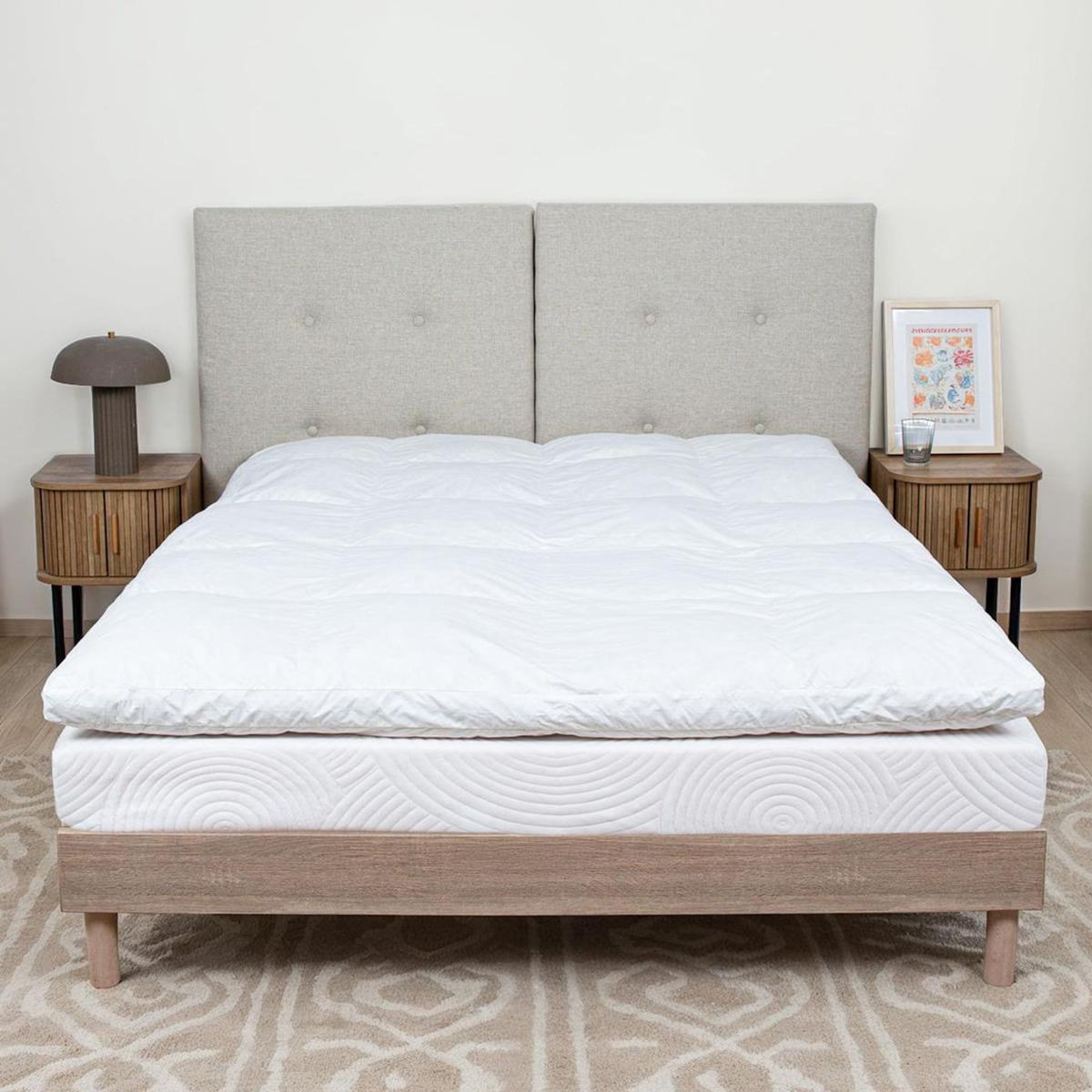 BELLECOUR BELLECOUR LITERIE | Surmatelas TRANQUILITE | Duvet et plumes