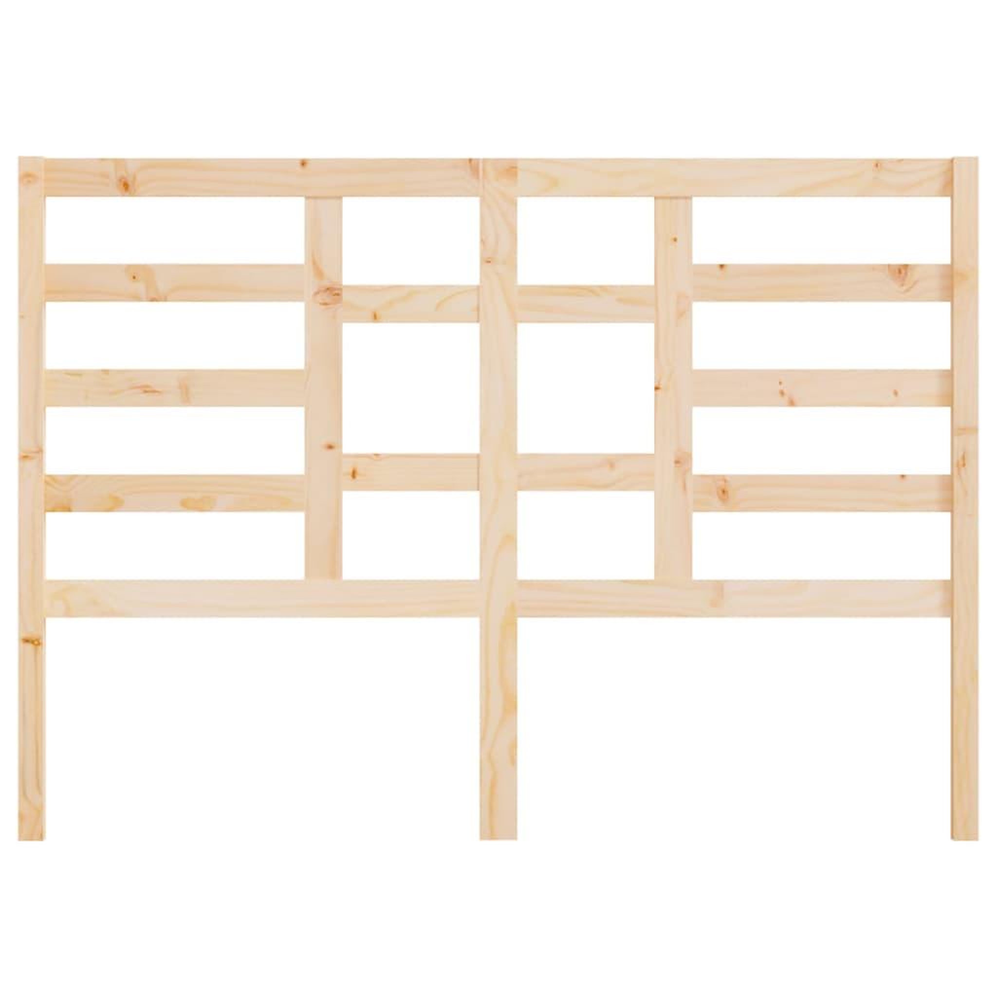 Voir la diapositive 4 : VIDAXL Tete de lit 146x4x104 cm Bois massif de pin