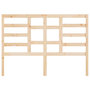 Voir la diapositive 4 : VIDAXL Tete de lit 146x4x104 cm Bois massif de pin