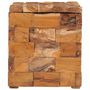 Voir la diapositive 4 : VIDAXL Tabouret de rangement Bois de teck massif