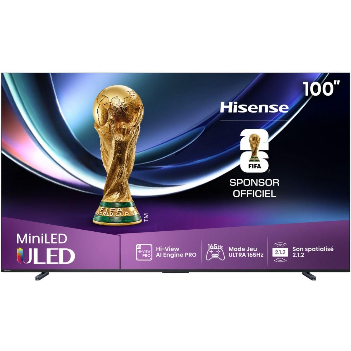 Hisense TV Mini Led 100U7Q PRO 2025 (253cm)