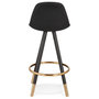 Voir la diapositive 5 : Paris Prix Tabouret de Bar Design  Ratima  87cm Noir & Or