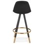 Voir la diapositive 5 : Paris Prix Tabouret de Bar Design  Ratima  87cm Noir & Or
