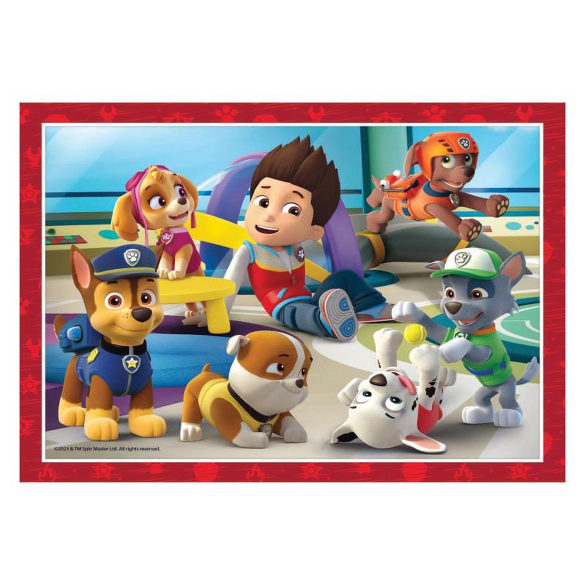 Voir la diapositive 3 : CLEMENTONI Clementoni Puzzles PAW Patrol, 4in1 21513