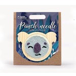 Graine créative Coffret punch needle - Koala Ø 15 cm