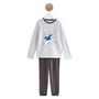 Voir la diapositive 1 : IN EXTENSO Ensemble pyjama velours moutons garçon