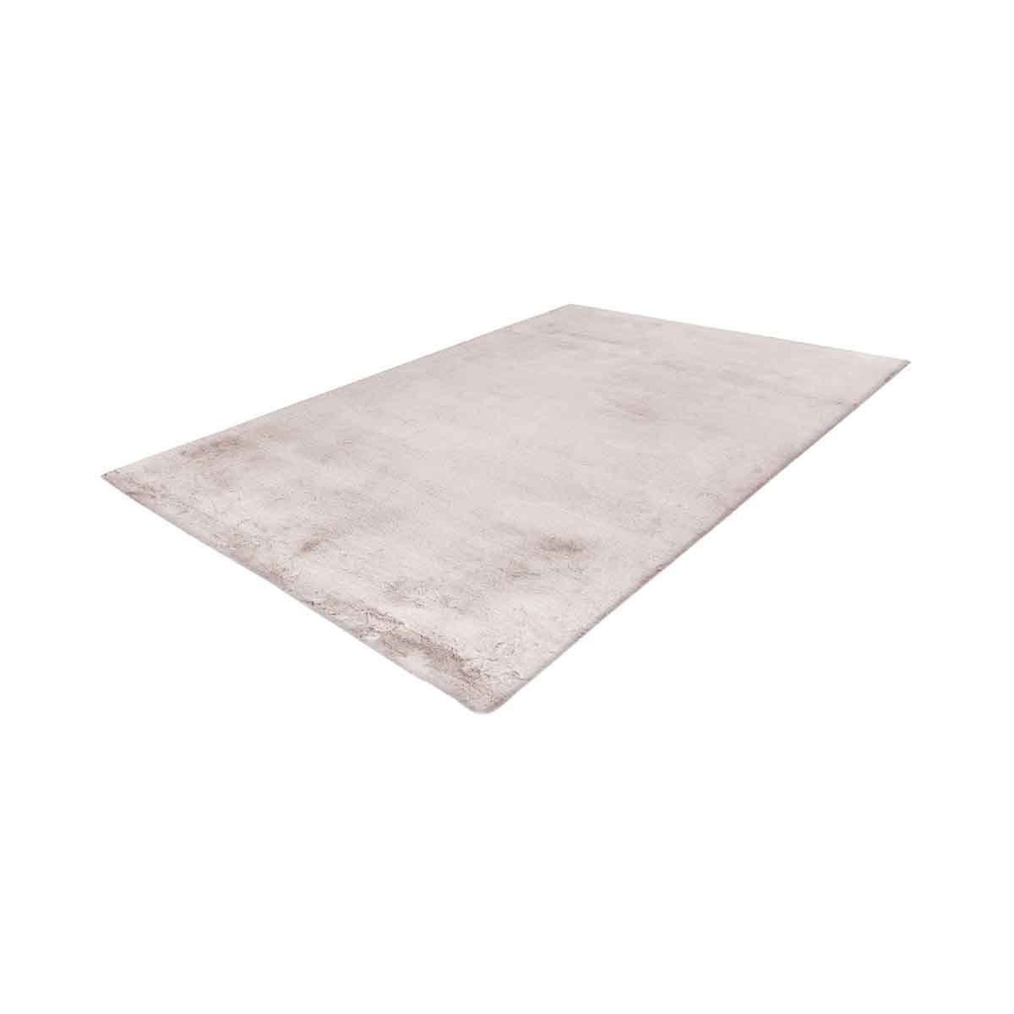 Voir la diapositive 2 : Paris Prix Tapis à poils longs uni  saika  crème & blanc