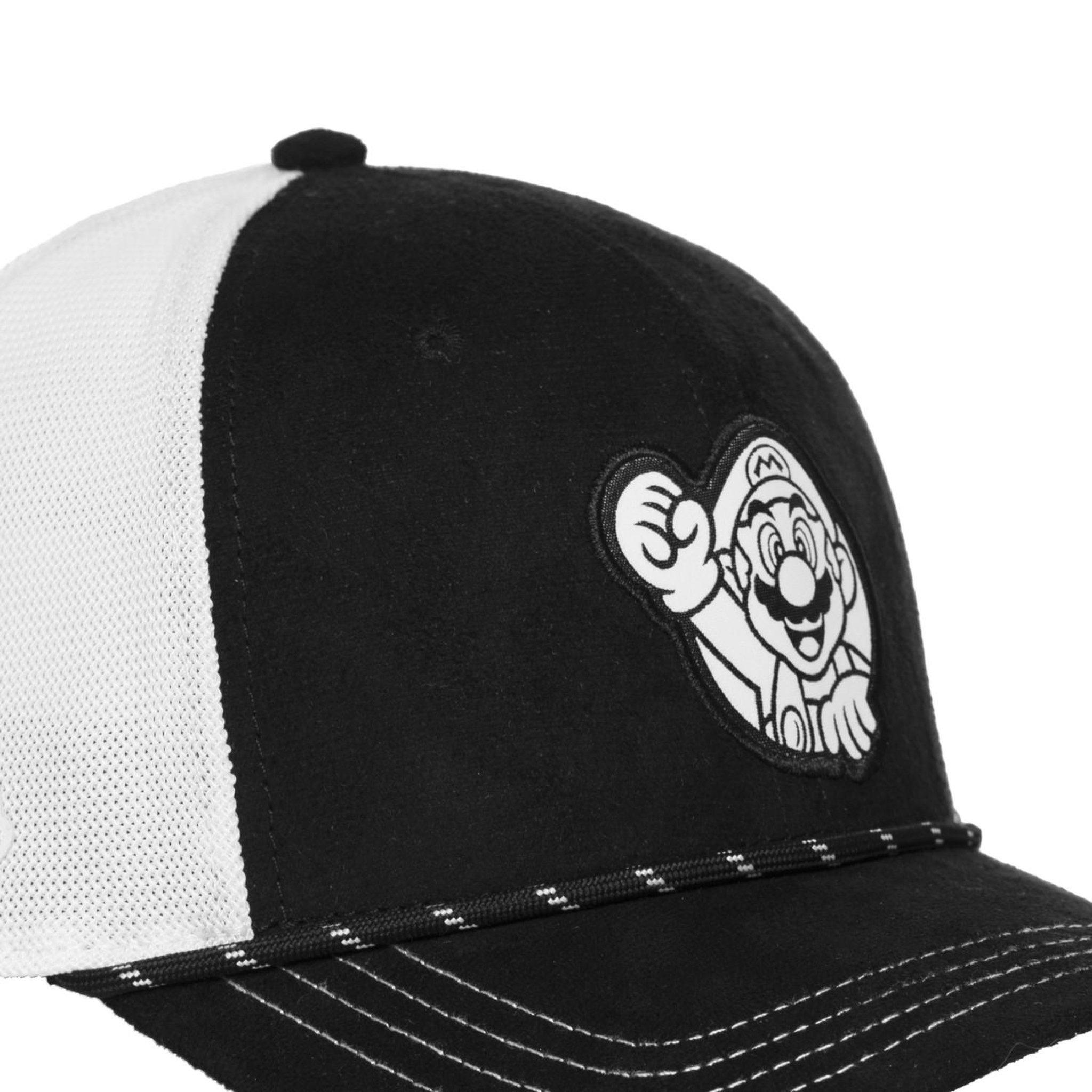 Voir la diapositive 3 : CAPSLAB Casquette prenium semi curved night mario