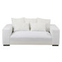 Voir la diapositive 3 : Paris Prix Canapé Design 5 Coussins  Monaco  217cm Blanc