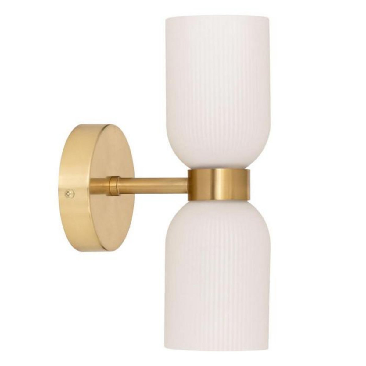 ATMOSPHERA Applique Murale en Verre  Rio  26cm Blanc